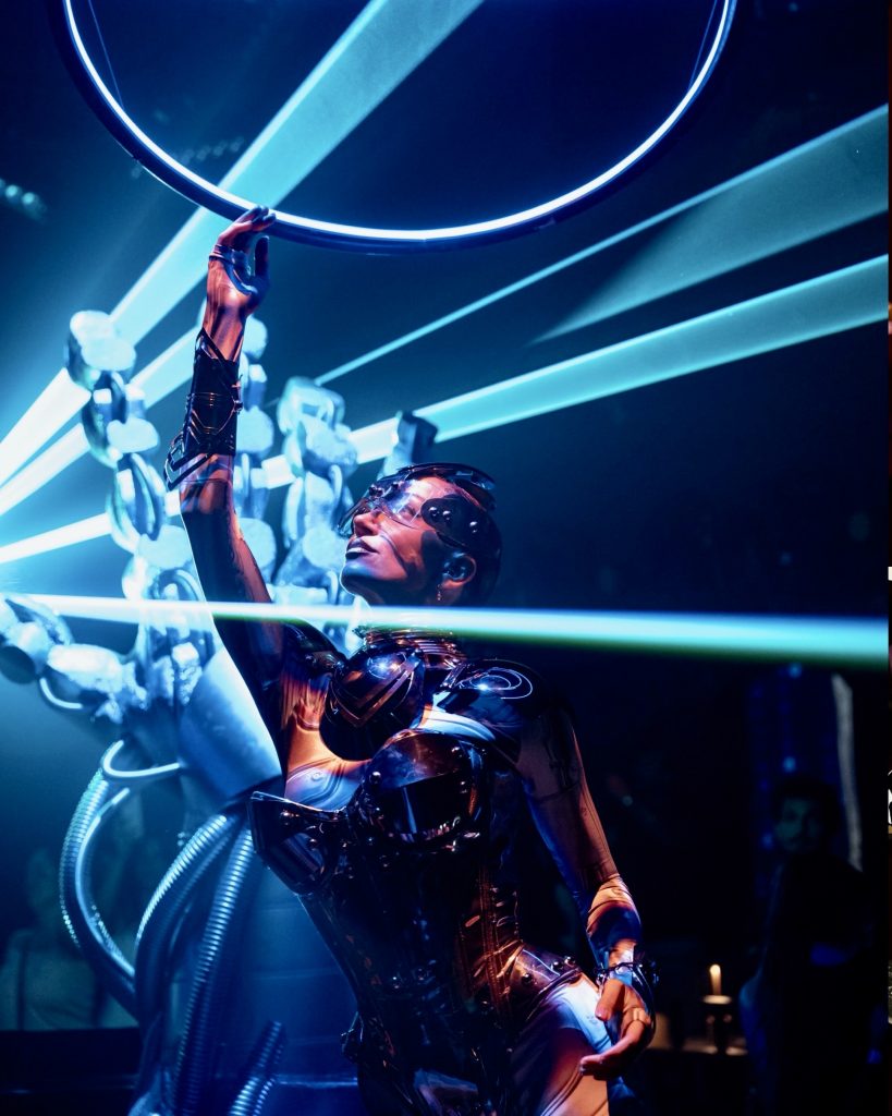 “Creative direction by Javier Lozano shaping the visual identity of Chinois Ibiza’s TRIP and Halloween shows. Artistic direction by Javier Lozano coordinating movement, staging, and atmosphere for Mahmut Orhan and Honey Dijon performances at Chinois Ibiza. Javier Lozano leading movement direction for Shimza, Kerri Chandler, and Giorgia Andreazza shows at Chinois Ibiza. Javier Lozano guiding performers’ expression and presence as movement director during SAGA and Bedouin nights at Chinois Ibiza.”