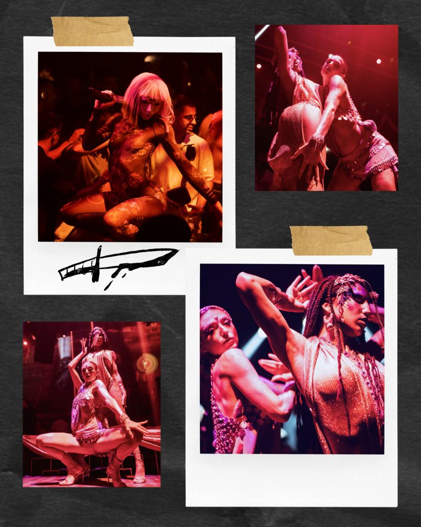 “Creative direction by Javier Lozano shaping the visual identity of Chinois Ibiza’s TRIP and Halloween shows. Artistic direction by Javier Lozano coordinating movement, staging, and atmosphere for Mahmut Orhan and Honey Dijon performances at Chinois Ibiza. Javier Lozano leading movement direction for Shimza, Kerri Chandler, and Giorgia Andreazza shows at Chinois Ibiza. Javier Lozano guiding performers’ expression and presence as movement director during SAGA and Bedouin nights at Chinois Ibiza.”