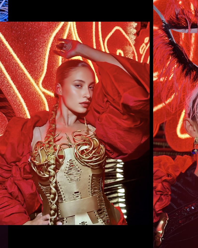 “Creative direction by Javier Lozano shaping the visual identity of Chinois Ibiza’s TRIP and Halloween shows. Artistic direction by Javier Lozano coordinating movement, staging, and atmosphere for Mahmut Orhan and Honey Dijon performances at Chinois Ibiza. Javier Lozano leading movement direction for Shimza, Kerri Chandler, and Giorgia Andreazza shows at Chinois Ibiza. Javier Lozano guiding performers’ expression and presence as movement director during SAGA and Bedouin nights at Chinois Ibiza.”