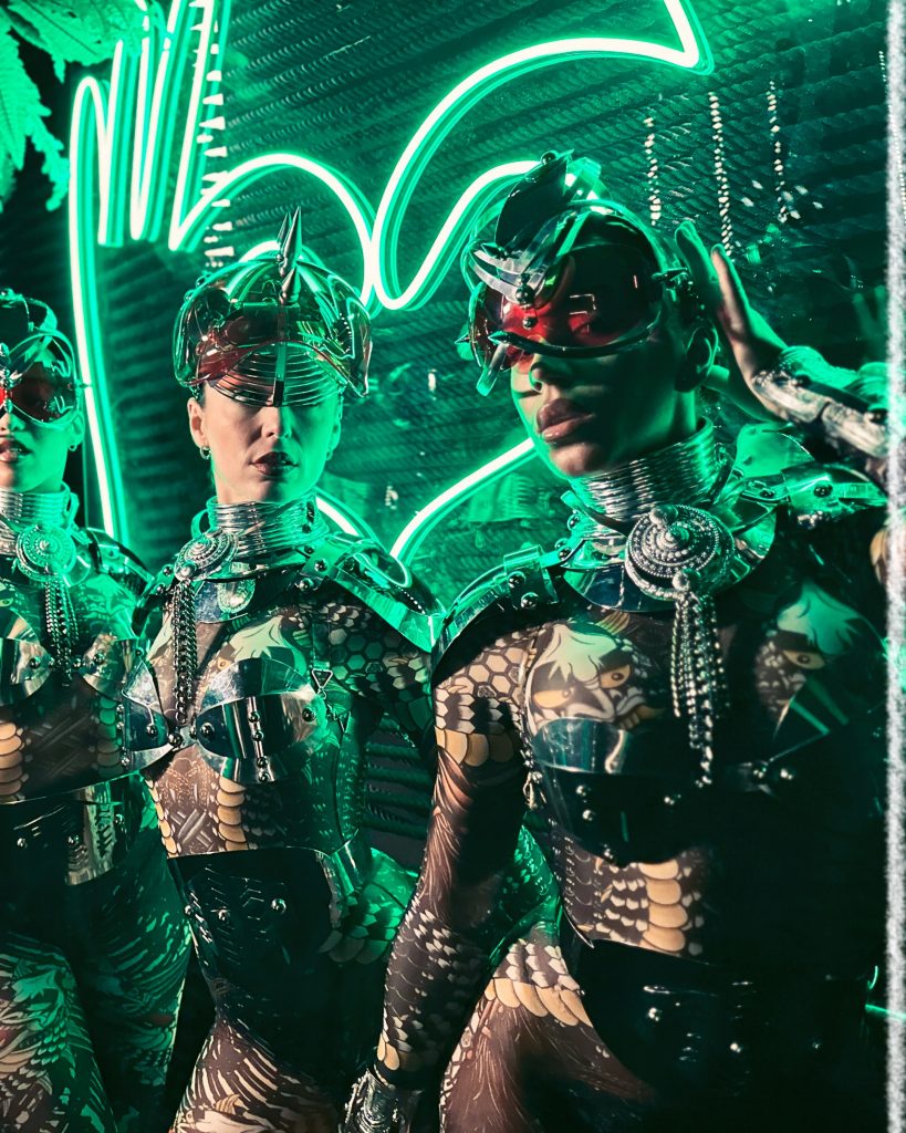 “Creative direction by Javier Lozano shaping the visual identity of Chinois Ibiza’s TRIP and Halloween shows. Artistic direction by Javier Lozano coordinating movement, staging, and atmosphere for Mahmut Orhan and Honey Dijon performances at Chinois Ibiza. Javier Lozano leading movement direction for Shimza, Kerri Chandler, and Giorgia Andreazza shows at Chinois Ibiza. Javier Lozano guiding performers’ expression and presence as movement director during SAGA and Bedouin nights at Chinois Ibiza.”