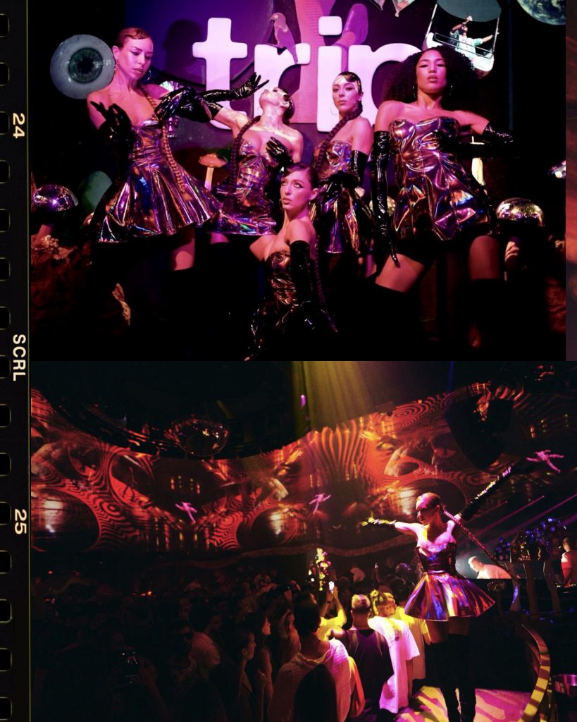 “Creative direction by Javier Lozano shaping the visual identity of Chinois Ibiza’s TRIP and Halloween shows. Artistic direction by Javier Lozano coordinating movement, staging, and atmosphere for Mahmut Orhan and Honey Dijon performances at Chinois Ibiza. Javier Lozano leading movement direction for Shimza, Kerri Chandler, and Giorgia Andreazza shows at Chinois Ibiza. Javier Lozano guiding performers’ expression and presence as movement director during SAGA and Bedouin nights at Chinois Ibiza.”