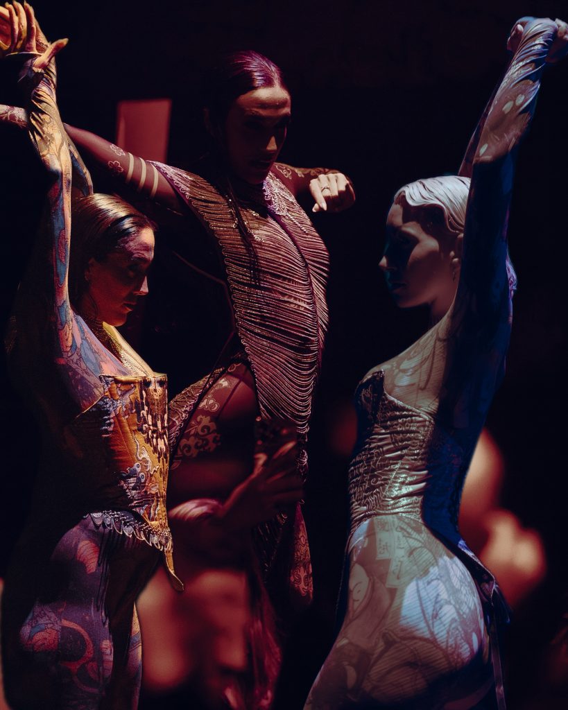 “Creative direction by Javier Lozano shaping the visual identity of Chinois Ibiza’s TRIP and Halloween shows. Artistic direction by Javier Lozano coordinating movement, staging, and atmosphere for Mahmut Orhan and Honey Dijon performances at Chinois Ibiza. Javier Lozano leading movement direction for Shimza, Kerri Chandler, and Giorgia Andreazza shows at Chinois Ibiza. Javier Lozano guiding performers’ expression and presence as movement director during SAGA and Bedouin nights at Chinois Ibiza.”