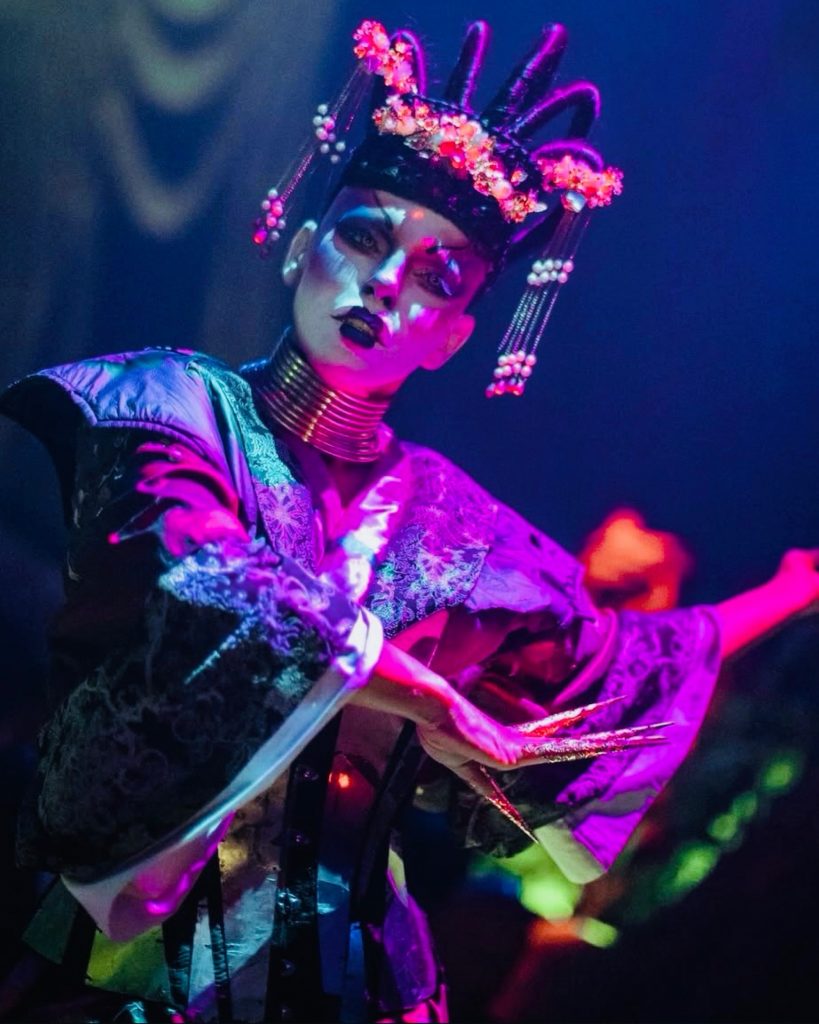 “Creative direction by Javier Lozano shaping the visual identity of Chinois Ibiza’s TRIP and Halloween shows. Artistic direction by Javier Lozano coordinating movement, staging, and atmosphere for Mahmut Orhan and Honey Dijon performances at Chinois Ibiza. Javier Lozano leading movement direction for Shimza, Kerri Chandler, and Giorgia Andreazza shows at Chinois Ibiza. Javier Lozano guiding performers’ expression and presence as movement director during SAGA and Bedouin nights at Chinois Ibiza.”