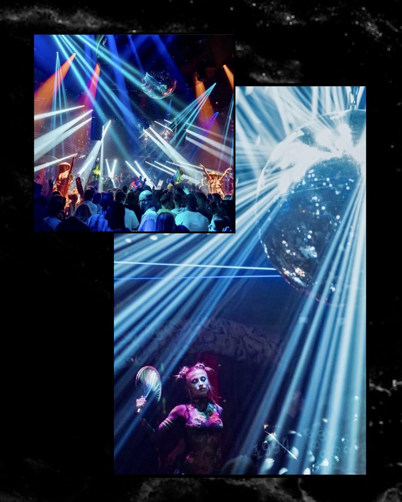 “Creative direction by Javier Lozano shaping the visual identity of Chinois Ibiza’s TRIP and Halloween shows. Artistic direction by Javier Lozano coordinating movement, staging, and atmosphere for Mahmut Orhan and Honey Dijon performances at Chinois Ibiza. Javier Lozano leading movement direction for Shimza, Kerri Chandler, and Giorgia Andreazza shows at Chinois Ibiza. Javier Lozano guiding performers’ expression and presence as movement director during SAGA and Bedouin nights at Chinois Ibiza.”